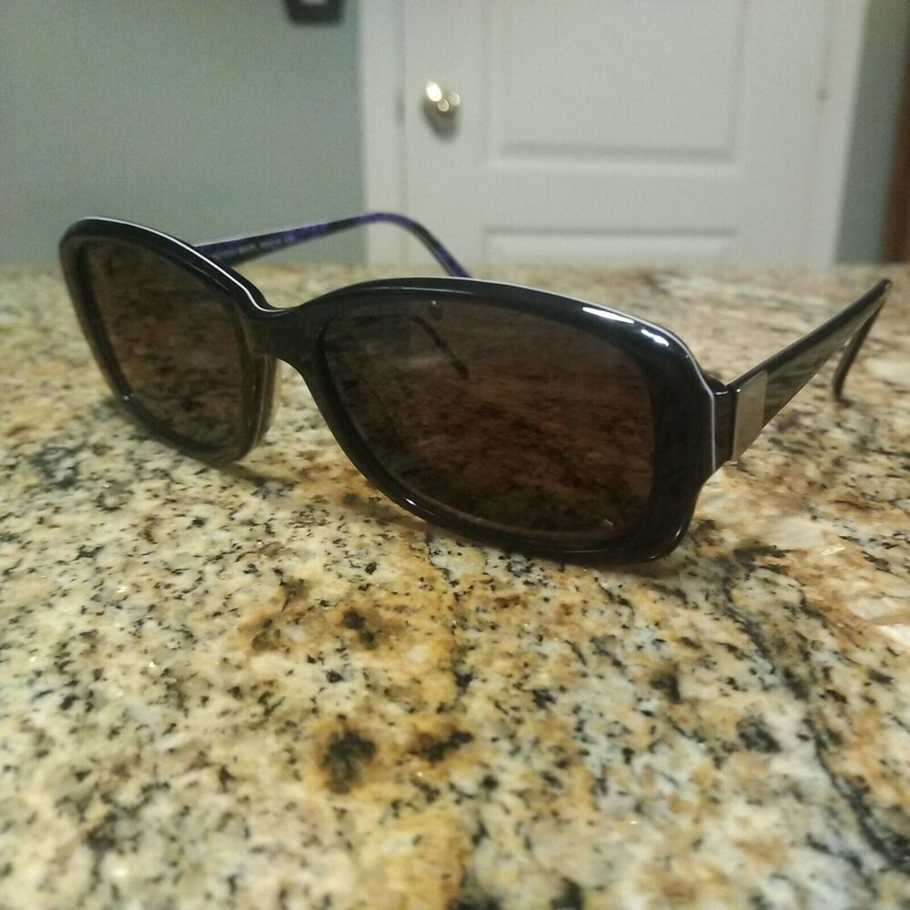 Aztec AZ 1012 BK/PL Sunglasses Frames 55[]16-135MM Black Purple